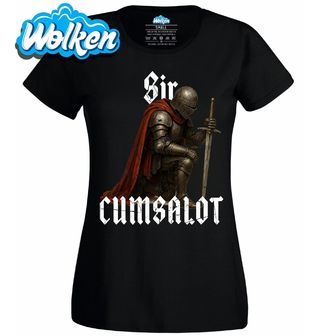 Dámské tričko Rytíř Sir Cumsalot.jpg