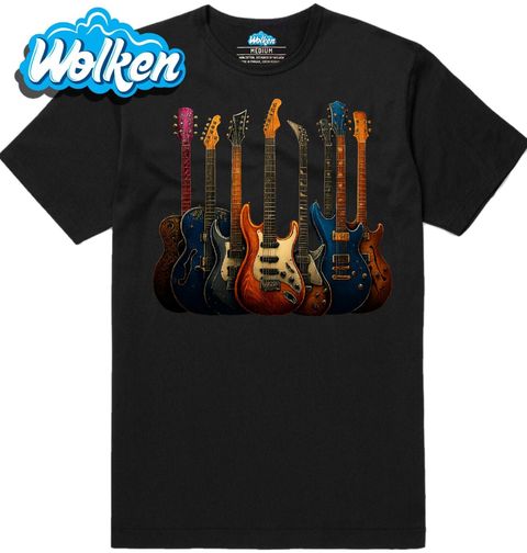 Obrázek produktu Pánské tričko Rockové Kytary