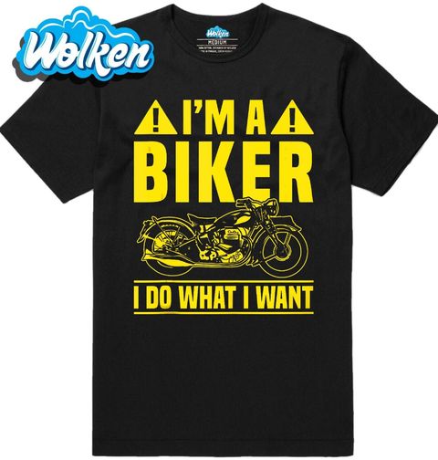 Obrázek produktu Pánské tričko Jsem motorkář! Dělám si, co chci!