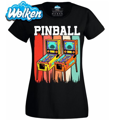 Obrázek produktu Dámské tričko Retro Pinball Automat