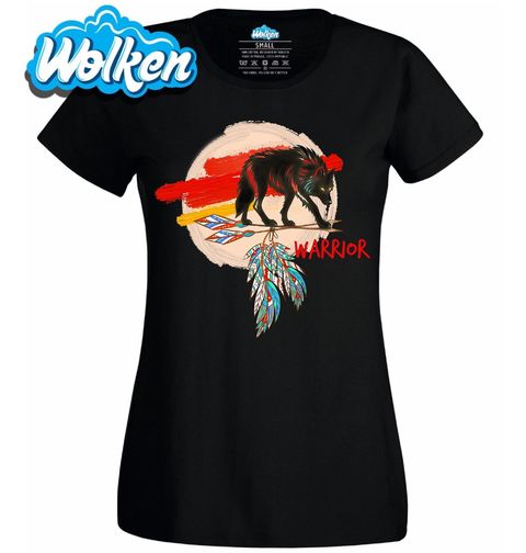 Obrázek produktu Dámské tričko Vlčí Duch Válečníka Warrior Wolf