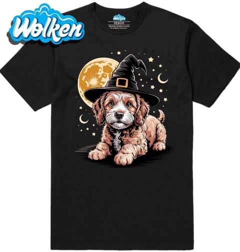 Obrázek produktu Pánské tričko Čarodějův pes Goldendoodle