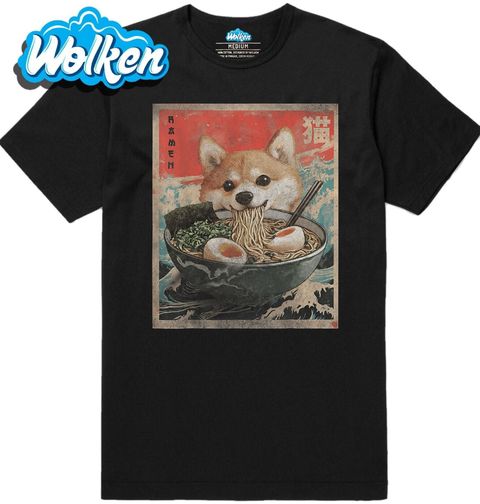 Obrázek produktu Pánské tričko Shiba Inu a Ramen