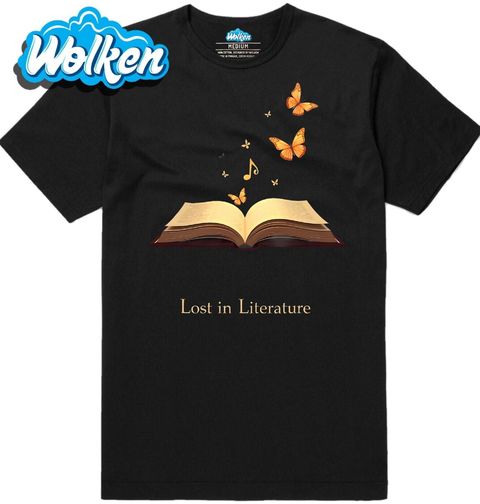 Obrázek produktu Pánské tričko Ztracený v literatuře Lost in Literature