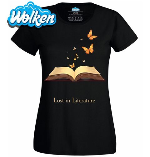 Obrázek produktu Dámské tričko Ztracený v literatuře Lost in Literature