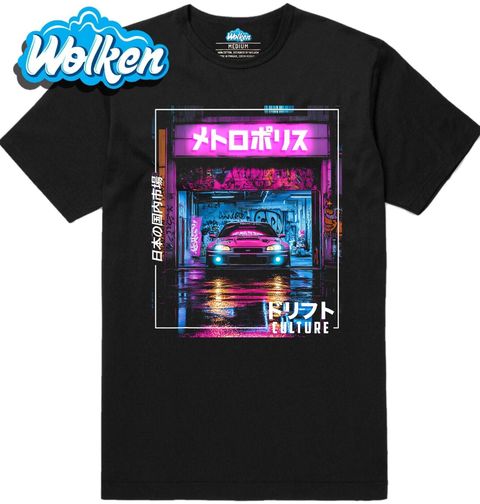 Obrázek produktu Pánské tričko Nissan Skyline Noční Tokyo Drift