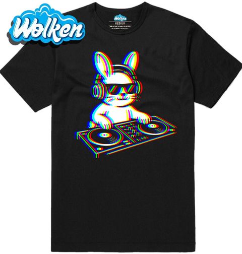 Obrázek produktu Pánské tričko DJ Králík Glitch Bunny