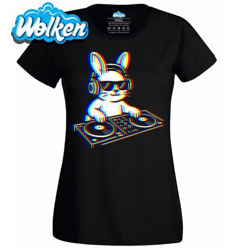 Obrázek produktu Dámské tričko DJ Králík Glitch Bunny