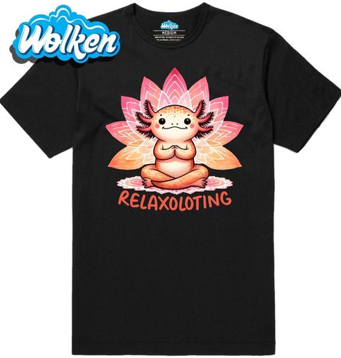 Obrázek produktu Pánské tričko Meditující Axolotl Relaxoloting