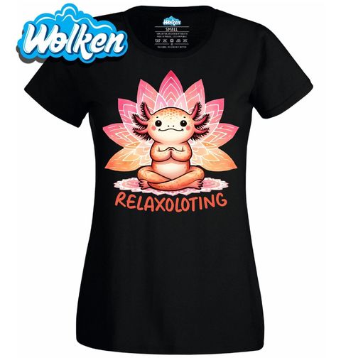 Obrázek produktu Dámské tričko Meditující Axolotl Relaxoloting