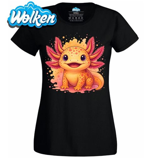 Obrázek produktu Dámské tričko Usměvavý Axolotl mexický