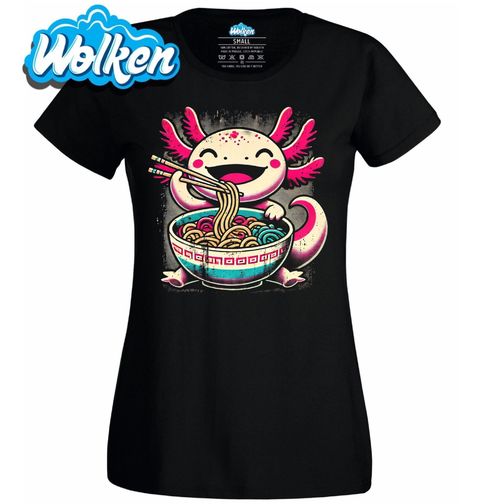 Obrázek produktu Dámské tričko Axolotl mexický a Ramen