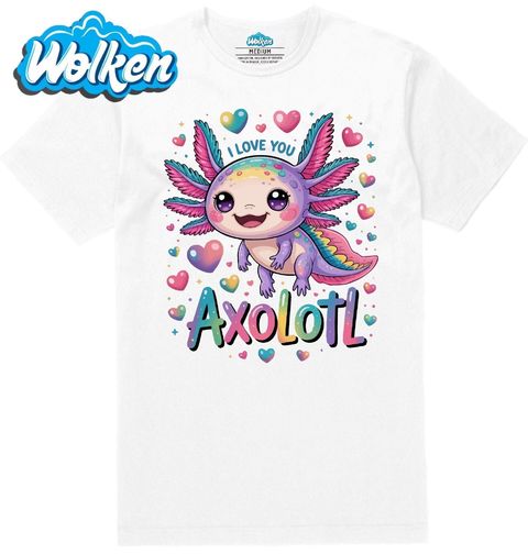 Obrázek produktu Pánské tričko Axolotl mexický I Love You