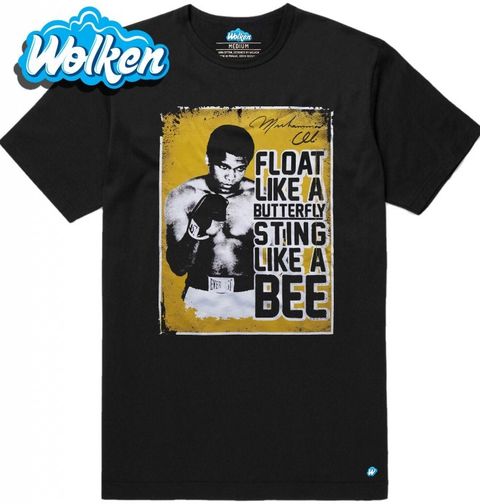 Obrázek produktu Pánské tričko Muhammad Ali “Float like a butterfly sting like a bee" 