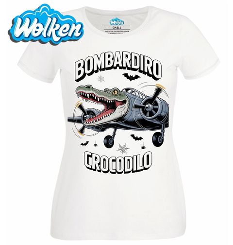 Obrázek produktu Dámské tričko Létající Bombardiro Crocodilo