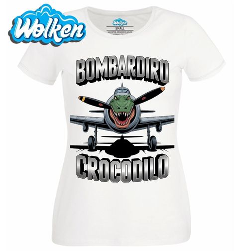Obrázek produktu Dámské tričko Vzlet bombardéru Bombardiro Crocodilo