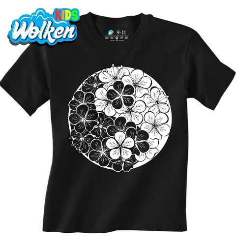 Obrázek produktu Dětské tričko Jin a Jang Sakury Yin Yang Cherry Blossom