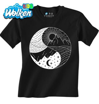 Dětské tričko Jin a Jang Hory Yin Yang Mountains.jpg