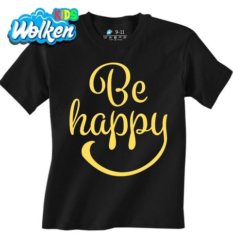 Obrázek produktu Dětské tričko Buď šťastný s úsměvem Be Happy Emoji