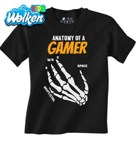 Obrázek produktu Dětské tričko Anatomie Hráče Anatomy of a Gamer