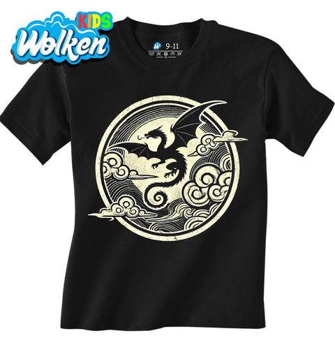 Obrázek produktu Dětské tričko Drak v oblacích Dragon in the Clouds