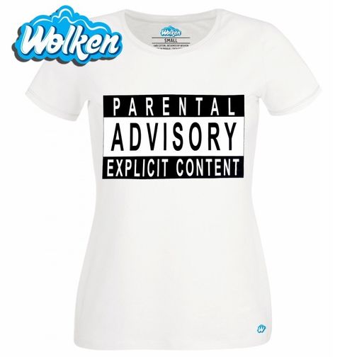 Obrázek produktu Dámské tričko Parental Advisory Explicit Content