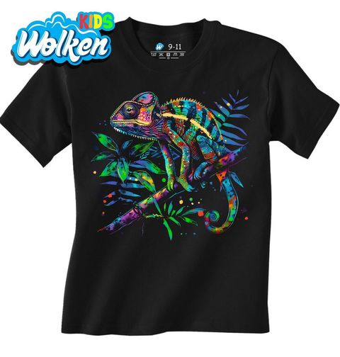 Obrázek produktu Dětské tričko Neonový Chameleon Neon Chameleon 
