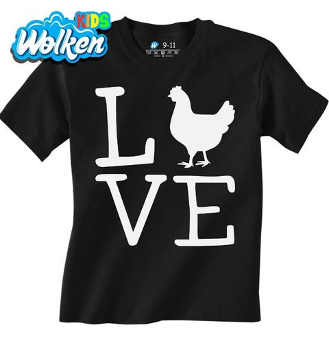 Obrázek produktu Dětské tričko Slepičí Láska Chicken Love
