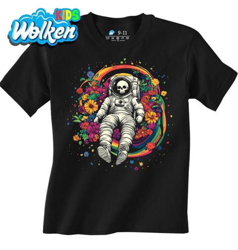 Obrázek produktu Dětské tričko Květinový Astrounat Kostlivec