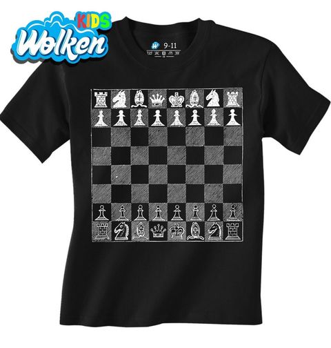 Obrázek produktu Dětské tričko Šachovnice Chessboard