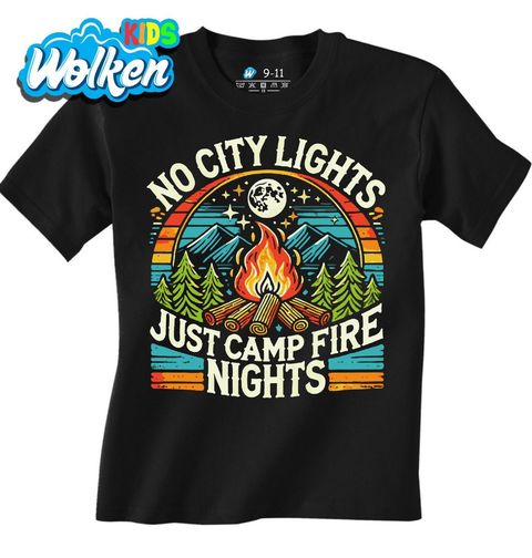Obrázek produktu Dětské tričko Táborák No City Lights Just Campfire Nights