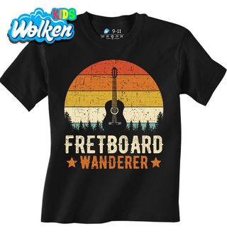 Dětské tričko Kytara Fretboard Wanderer Retro Guitar.jpg