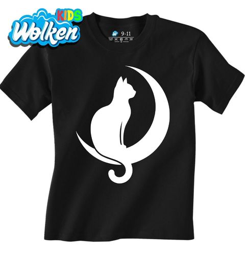Obrázek produktu Dětské tričko Kočičí Půlměsíc Cat Moon