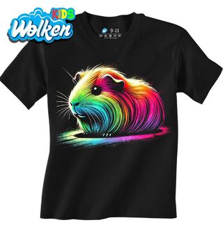Dětské tričko Neonové Morče Neon Piggy.jpg