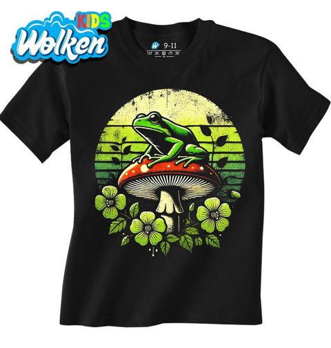 Obrázek produktu Dětské tričko Žába na Muchomůrce Frog Mushroom