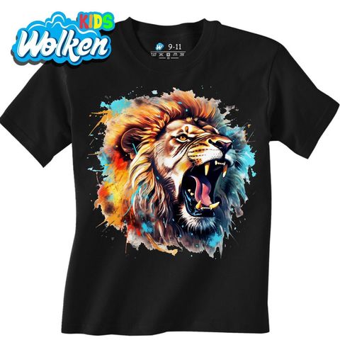 Obrázek produktu Dětské tričko Rozzuřený Lev Colorful Lion
