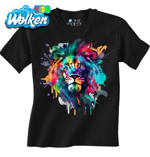 Obrázek produktu Dětské tričko Neonový Lev Neon Lion
