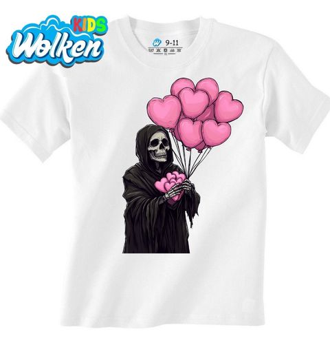 Obrázek produktu Dětské tričko Zamilovaný Kostlivec s balonky Skeleton Balloons