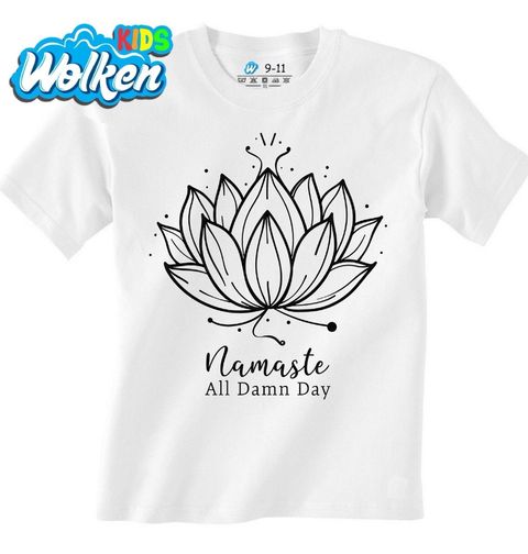 Obrázek produktu Dětské tričko Namaste Lotus All Damn Day