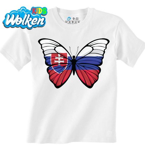 Obrázek produktu Dětské tričko Motýl Slovenska Slovakia Butterfly