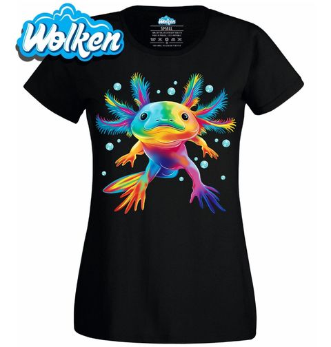 Obrázek produktu Dámské tričko Duhový Axolotl mexický