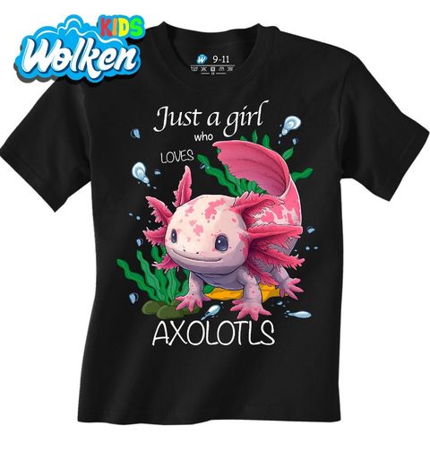 Obrázek produktu Dětské tričko Prostě holka, která miluje axolotly
