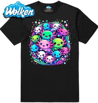 Pánské tričko Hejno Axolotlích Mláďat.jpg
