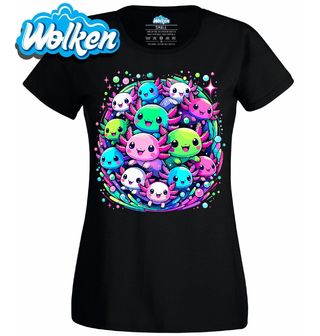 Dámské tričko Hejno Axolotlích Mláďat.jpg