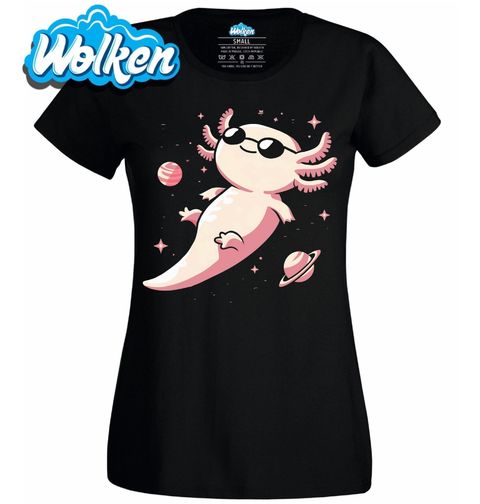 Obrázek produktu Dámské tričko Kosmický Axolotl mexický