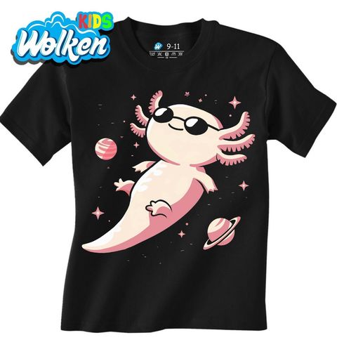Obrázek produktu Dětské tričko Kosmický Axolotl mexický