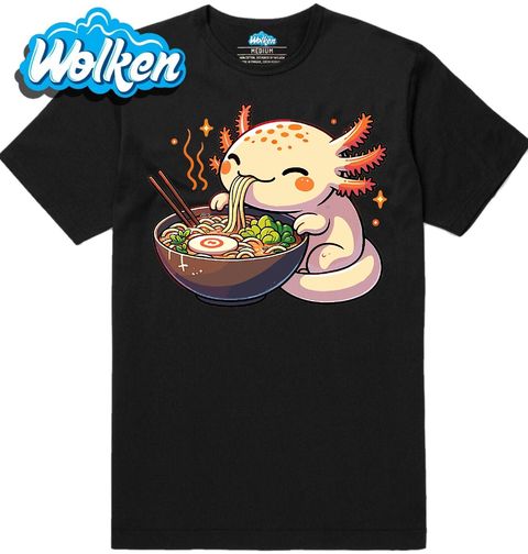 Obrázek produktu Pánské tričko Japonský Axolotl a Ramen