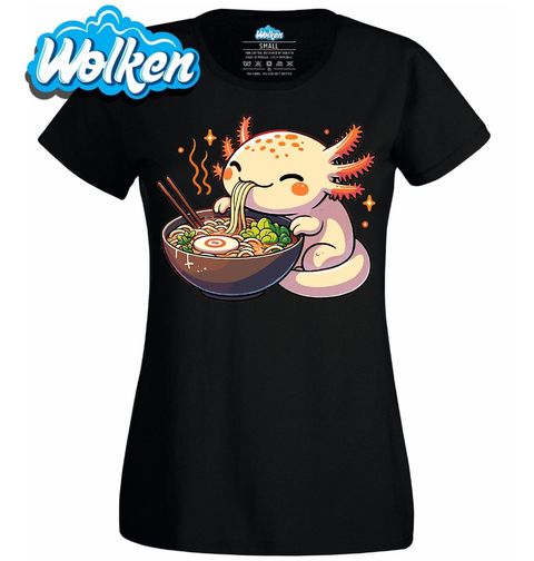 Obrázek produktu Dámské tričko Japonský Axolotl a Ramen