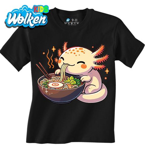 Obrázek produktu Dětské tričko Japonský Axolotl a Ramen