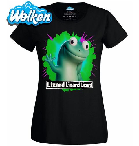 Obrázek produktu Dámské tričko Ještěrka Lizard Lizard Lizard